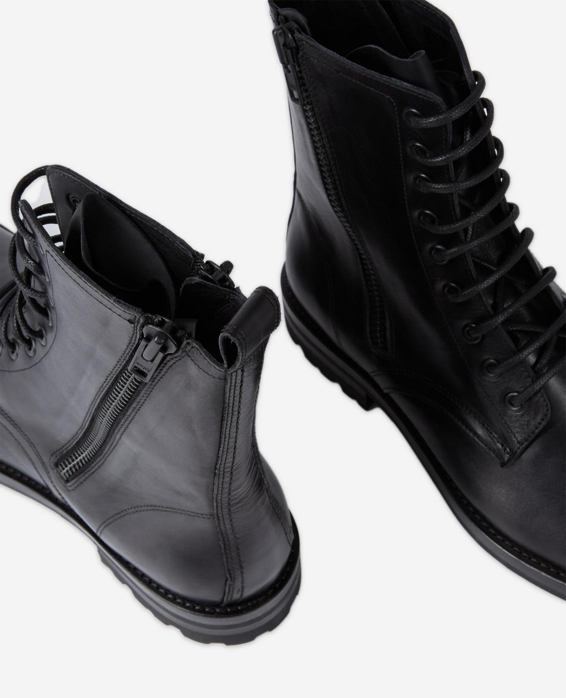 The Kooples - Botas Ranger Con Cremallera Lateral - Black - Hombre