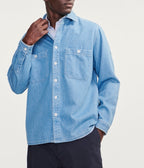 Camicia - Denim chiaro sbiancato - Uomo