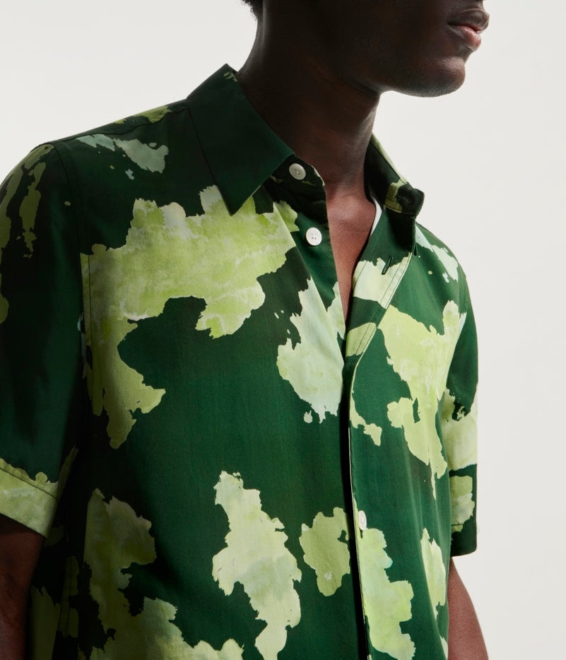 Camicia a maniche corte - Botanico - Uomo