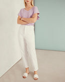 Pantalones cargo Aimy - Blanco - Mujer
