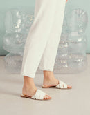 Pantalones cargo Aimy - Blanco - Mujer