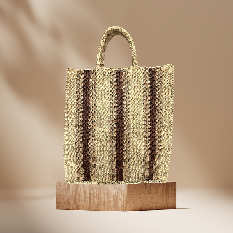 Airo Bag - Beige & Brown