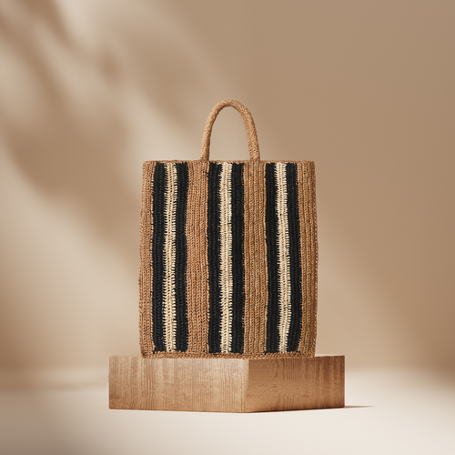 Airo Bag - Brown & Black & Beige