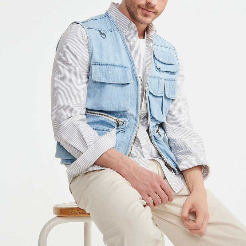 Veste - Denim Light Bleach - Homme