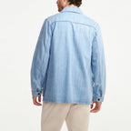 Chaqueta - Vaquero claro desgastado - Hombre
