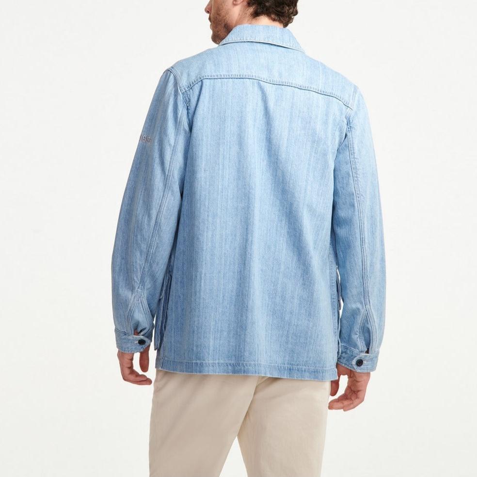 Chaqueta - Vaquero claro desgastado - Hombre