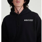 Sudadera con capucha - Negro - Hombre