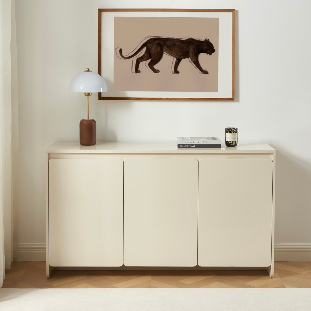Akka - Credenza a 3 ante - Beige