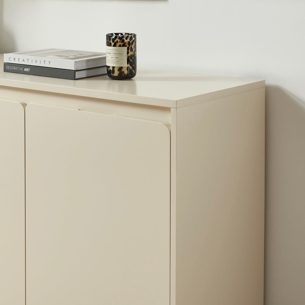 Akka - Credenza a 3 ante - Beige