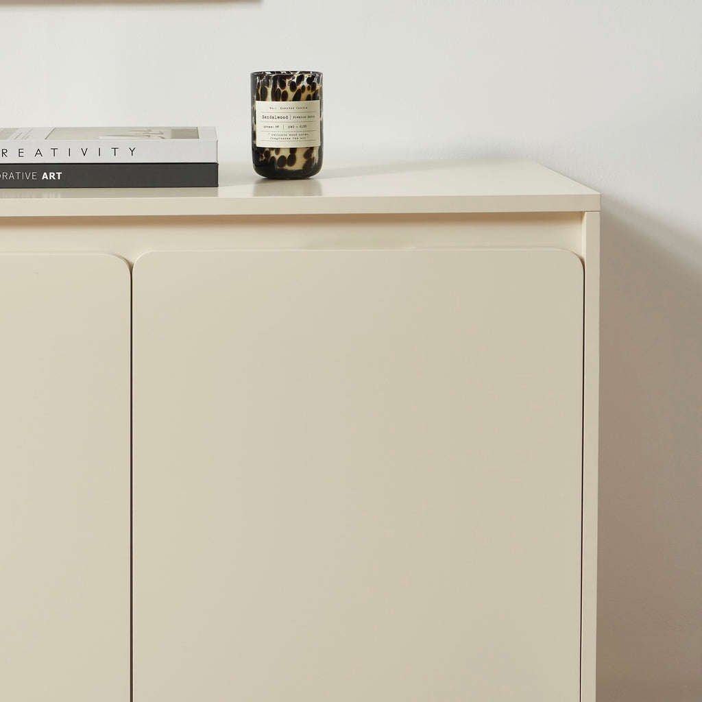 Akka - Credenza a 3 ante - Beige