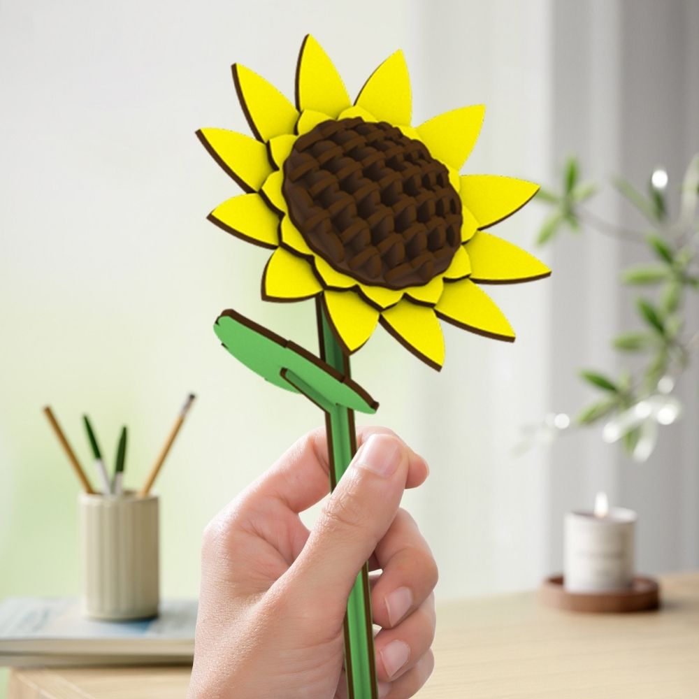 Puzle 3D - Bonito Girasol