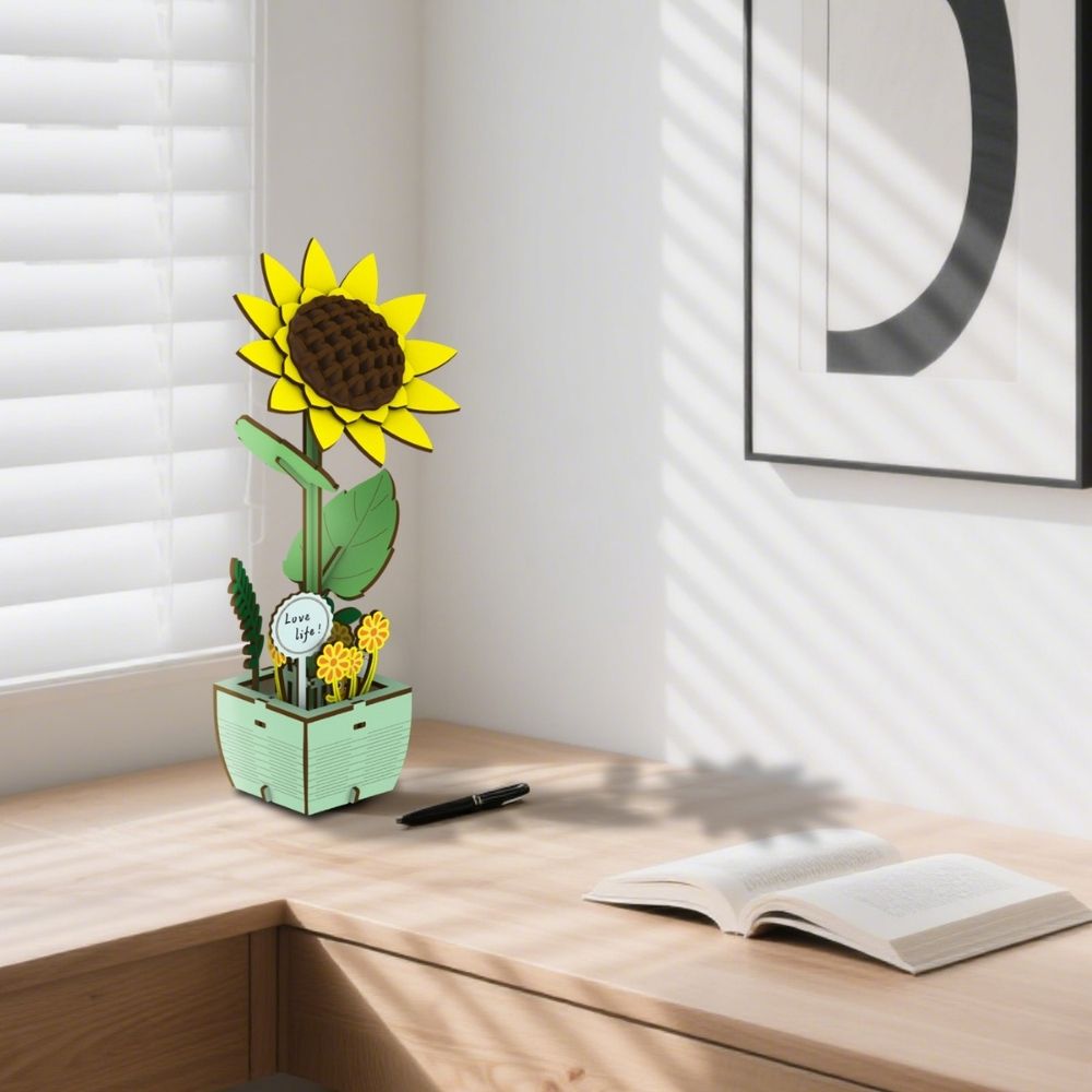 Puzle 3D - Bonito Girasol