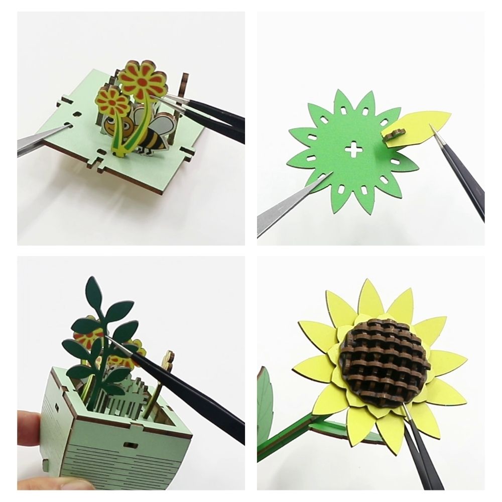 Puzle 3D - Bonito Girasol