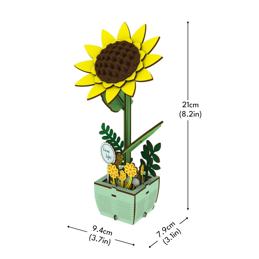 Puzle 3D - Bonito Girasol