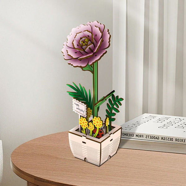 Puzzle 3D - Peonía