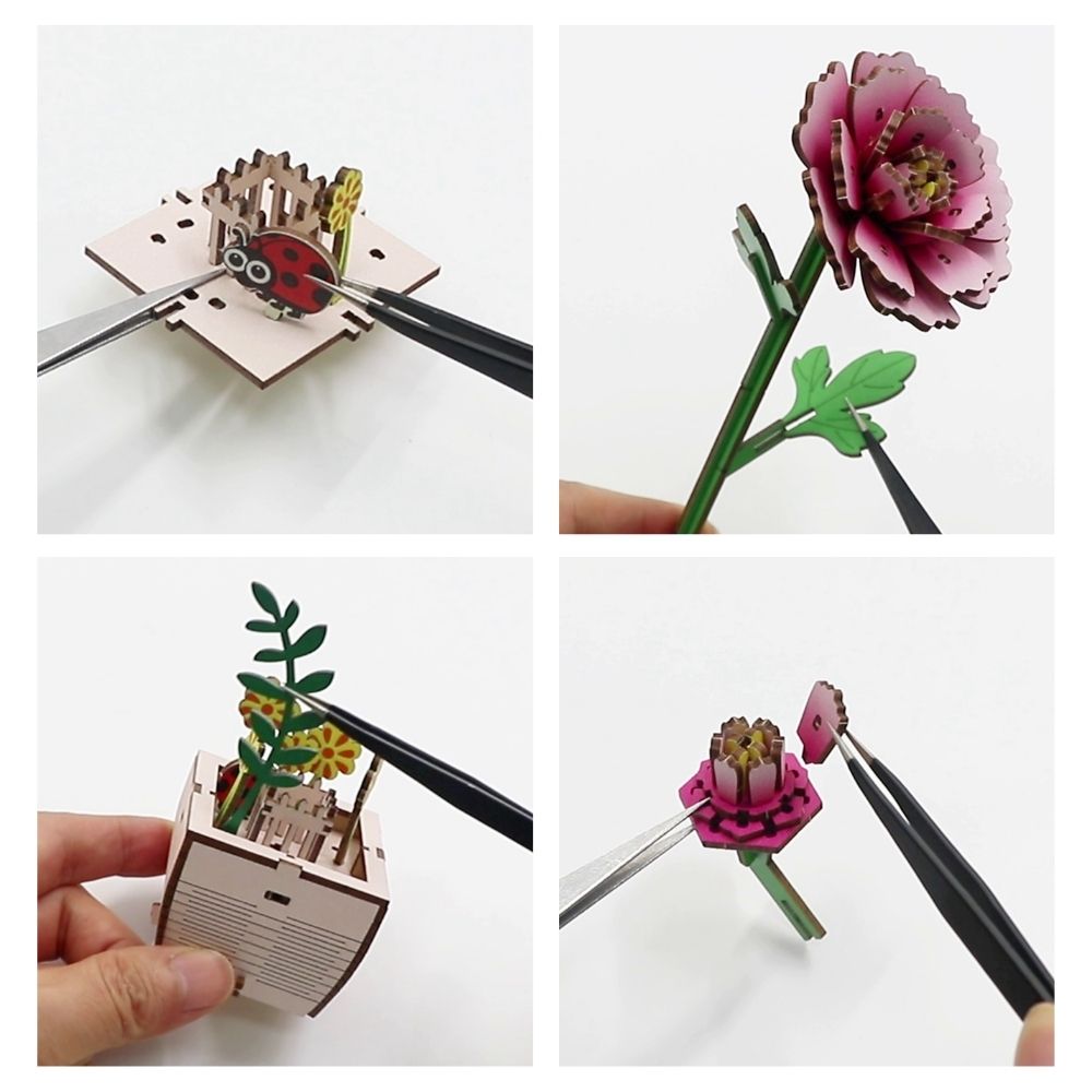 3D Puzzle - Peony