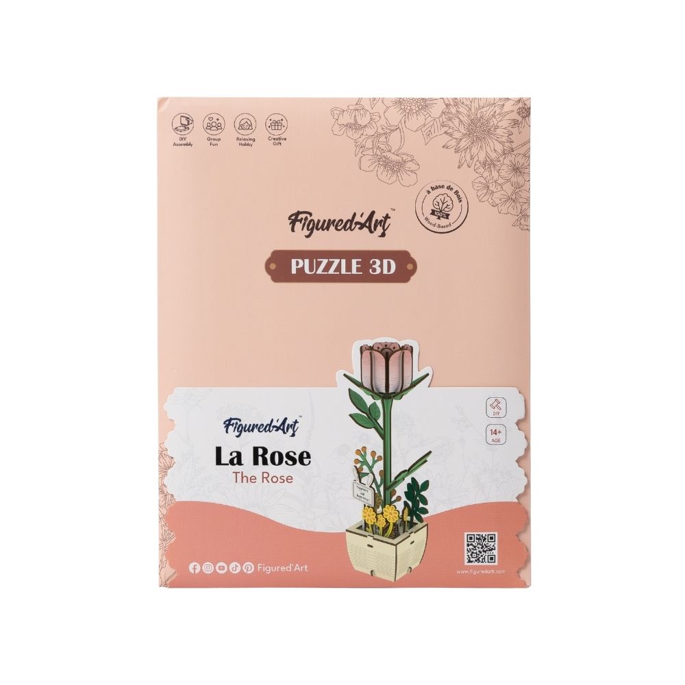 Puzzle 3D - La Rose