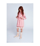 Manteau/Trench - Rose Hortensia - Enfant