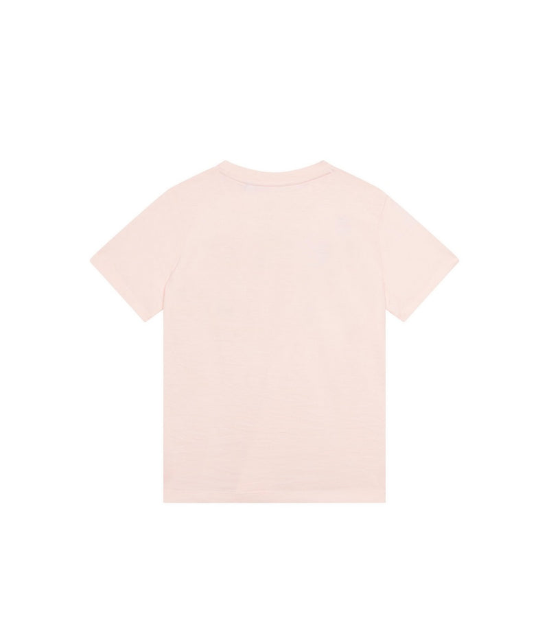 Tee Shirt Manches Courtes - Rose Givree - Enfant