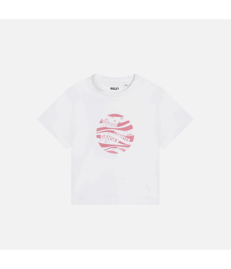 Tee Shirt Manches Courtes - Blanc - Enfant