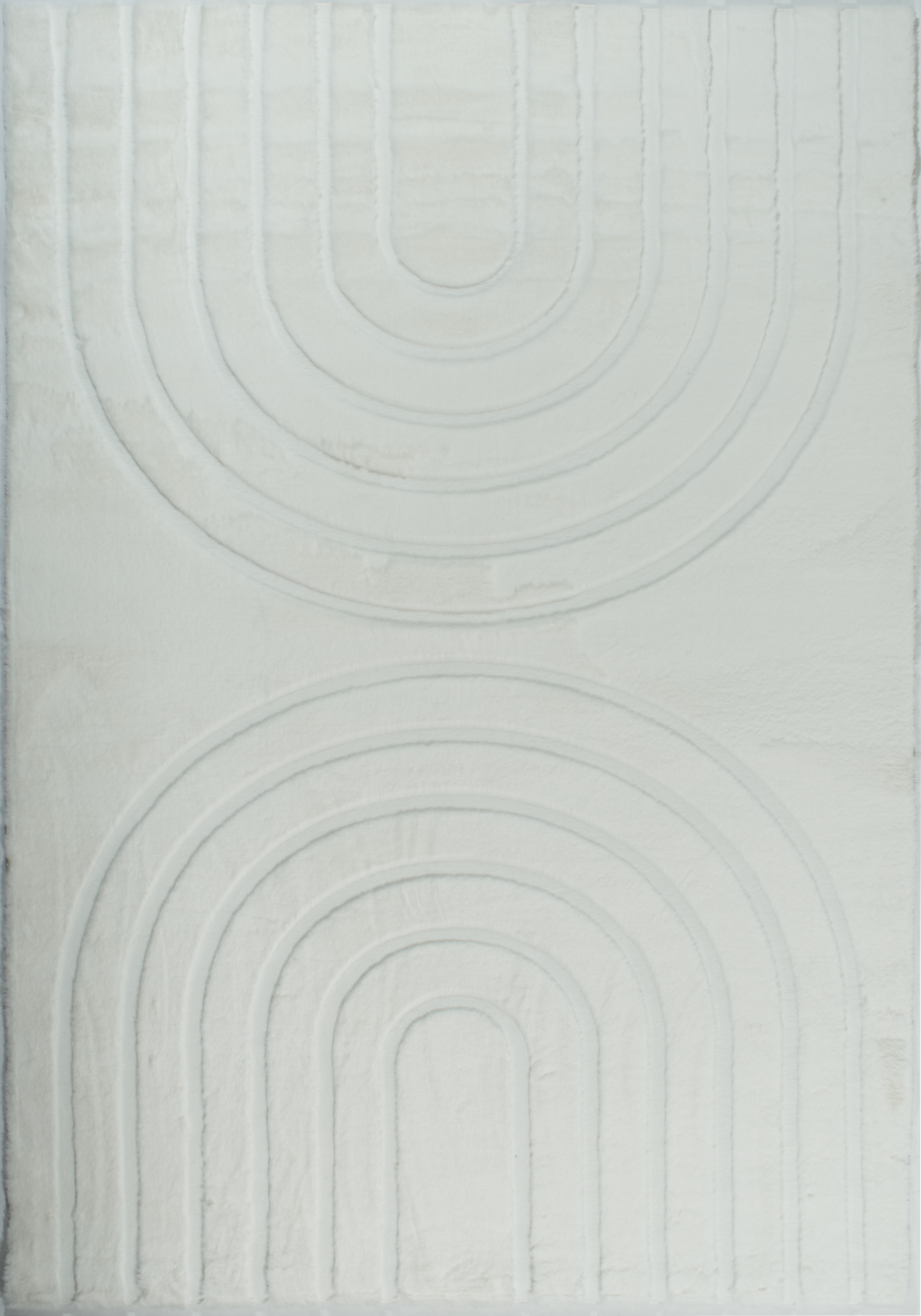 Alaska - Tapis D'Intérieur - Polyester - Blanc