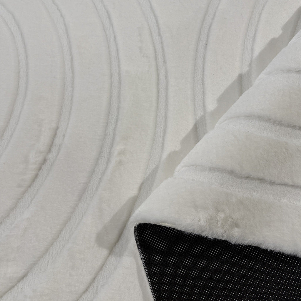 Alaska - Tapis D'Intérieur - Polyester - Blanc