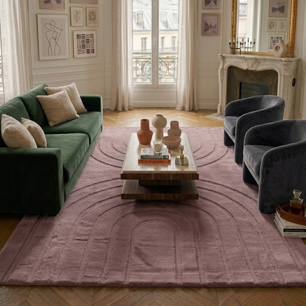 Alaska - Indoor Rug - Polyester - Pink