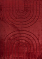 Alaska - Tapis D'Intérieur - Polyester - Rouge