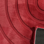 Alaska - Tapis D'Intérieur - Polyester - Rouge