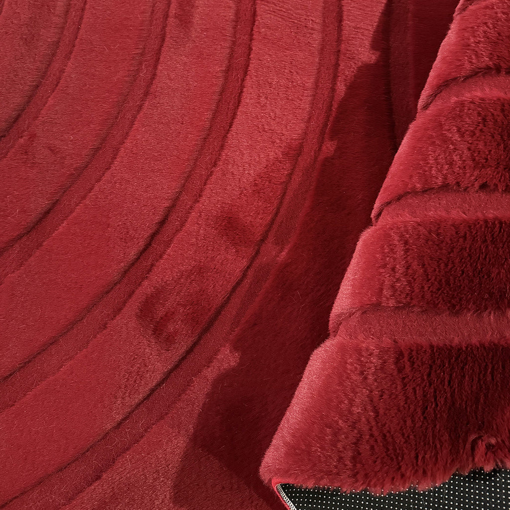 Alaska - Tapis D'Intérieur - Polyester - Rouge