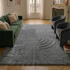 Alaska - Tapis D'Intérieur - Polyester - Anthracite