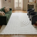 Alaska - Tapis D'Intérieur - Polyester - Blanc