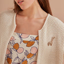 Gilet Albanie - Ecru