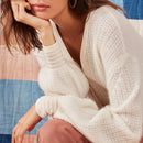 Gilet Albanie - Ecru