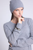 Pull Col Rond Alba - Gris Fonce - Femme