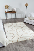 Alena - Tapis D'Intérieur - Polyester - Creme