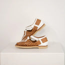 Mapache - Huarache - Alegria Camel White
