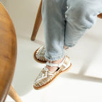 Huaraches Alegria - White Champagne