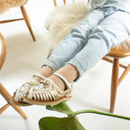 Huaraches Alegria - White Champagne