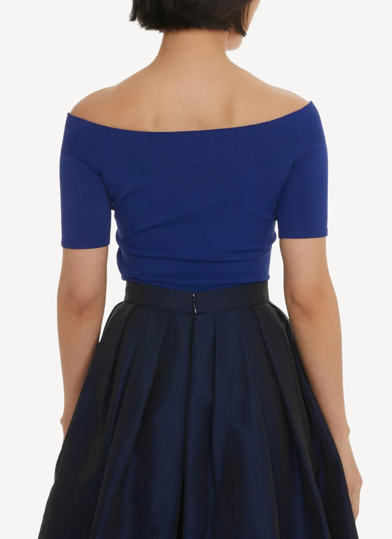 Alexander Mcqueen - Top - Bright Blue - Femme