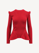 Alexander Mcqueen - Pull - Red - Femme