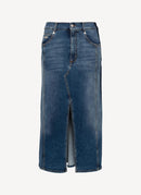 Alexander Mcqueen - Jupe - Blue Washed Dark - Femme