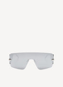 Alexander Mcqueen - Lunettes De Soleil - Silver - Femme