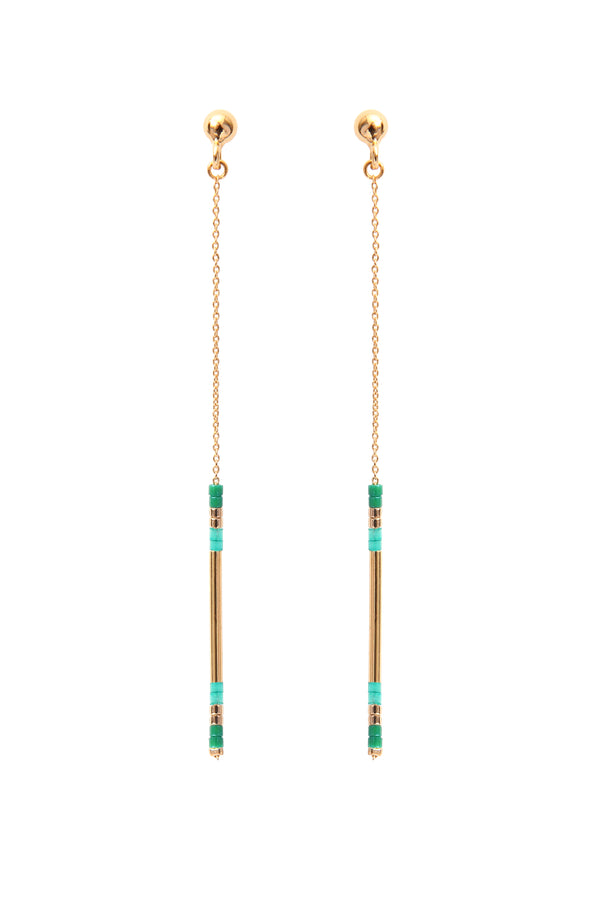 Boucles D'Oreilles Alexandra Vert