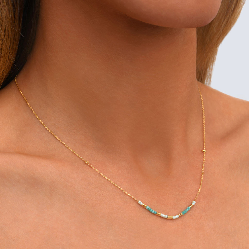 Alexandra Necklace Green