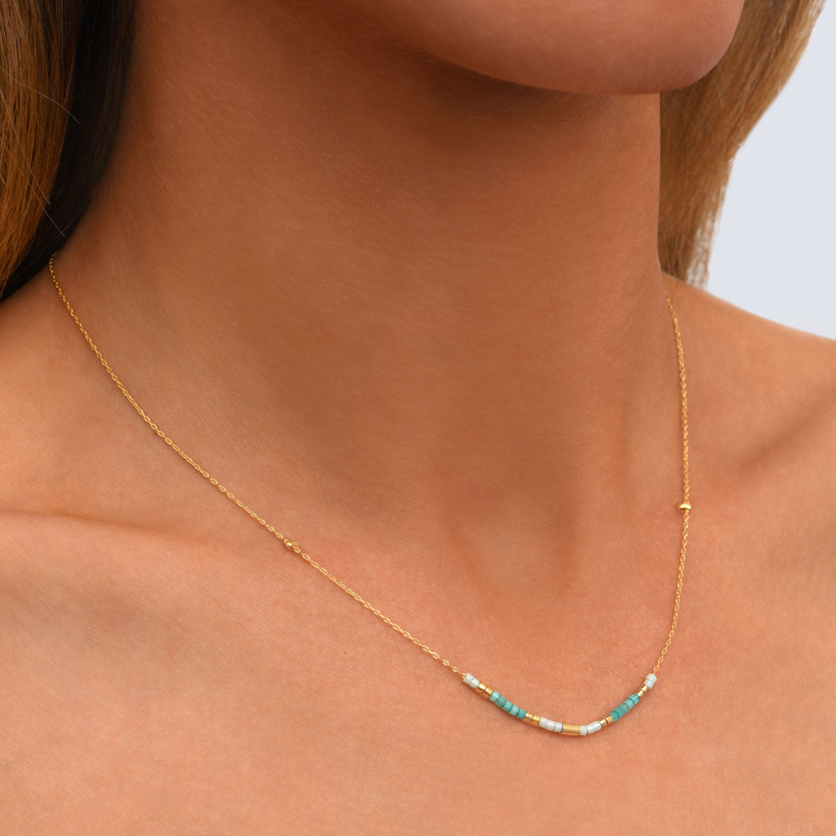 Alexandra Necklace Green