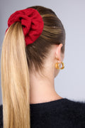 Elastico Scrunchie Capelli Alexia - Rosso