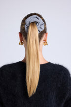 Elastico Scrunchie Capelli Alexia - Grigio Scuro