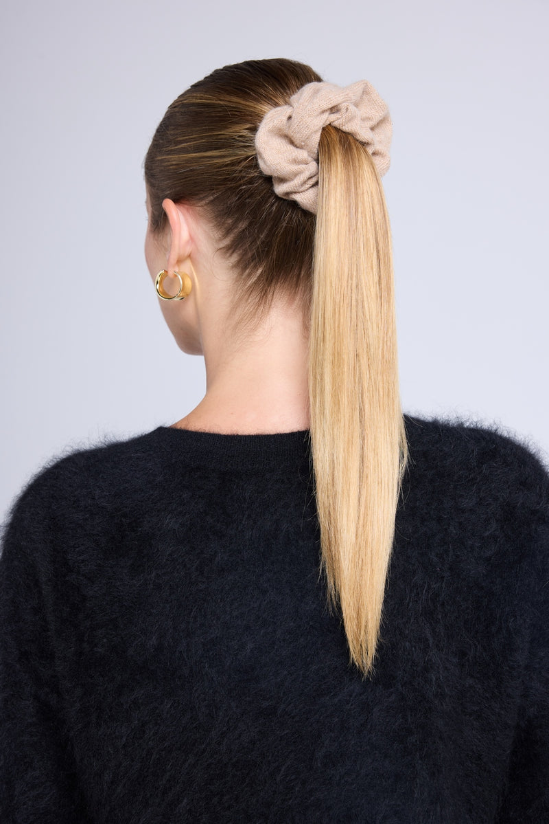 Chouchou Cheveux Alexia - Beige Crème