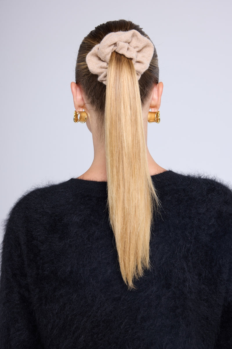 Chouchou Cheveux Alexia - Beige Crème